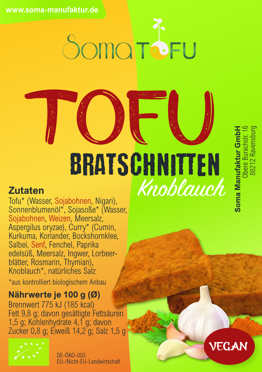 Bratschnitten Knoblauch